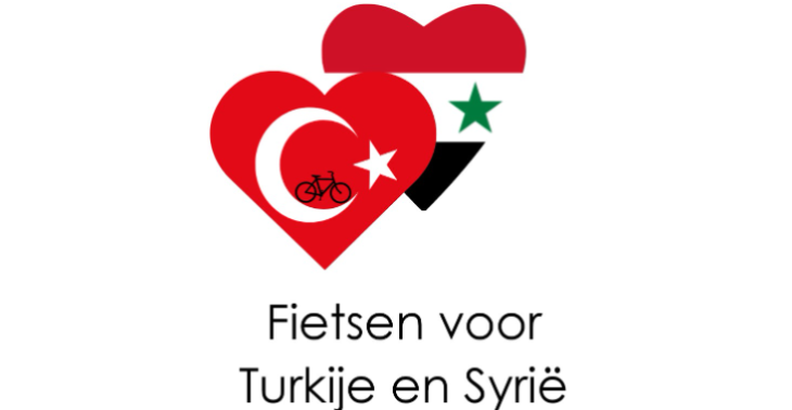 Fietsen voor Turkije en Syrië