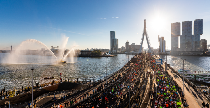 1/4 Rotterdam Marathon 23 for Huntington disease