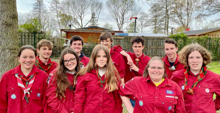 Zomerkamp explorers scouting Marnix van Sint Aldegonde 2021