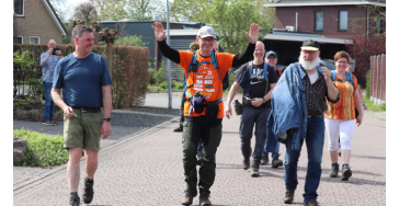 640 kilometer lopen in 21 dagen voor het Prinses Beatrix Spierfonds