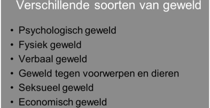 Kunnen weggaan van psychisch/emotioneel mishandelende partner.