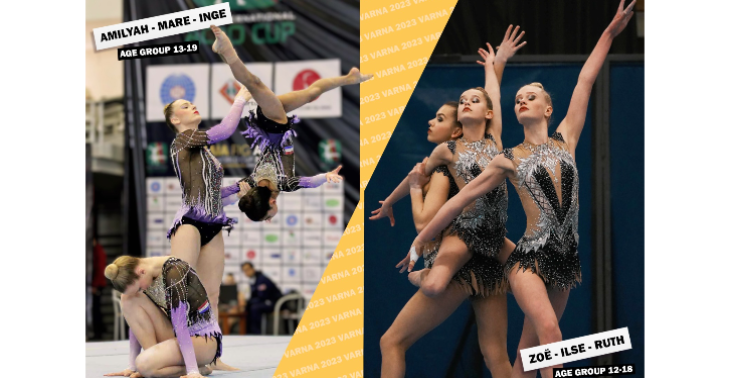 European Championships Acrobatic Gymnastics Bulgarije Varna 2023