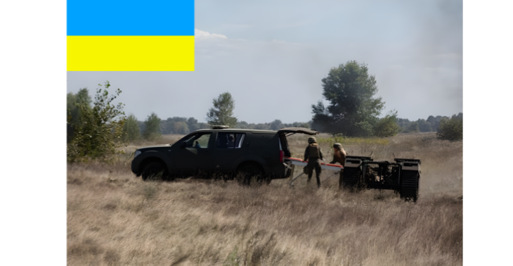 Inzameling voor de evacuatie van gewonden van de Oekraïense strijdkrachten