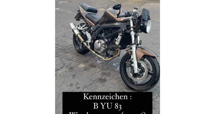 Depression nach Motorraddiebstahl