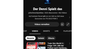 Eine Investition in neue Projekte auf meinem YouTube Kanal 