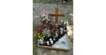 Urnengrabstein für meine Mama