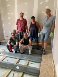 hulpploeg vrijwilligers mannen