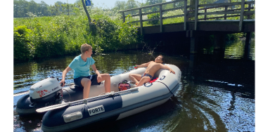 Buitenboordmotor voor mijn zoon