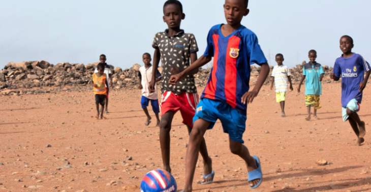 Inzamelactie voor jonge voetballertjes Zuid Afrika