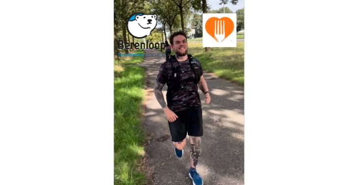 Samen rennen tegen honger! 🏃♂️💪😄