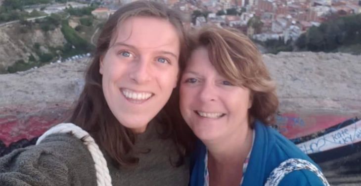 Steun Gerda en Ann voor Sophie