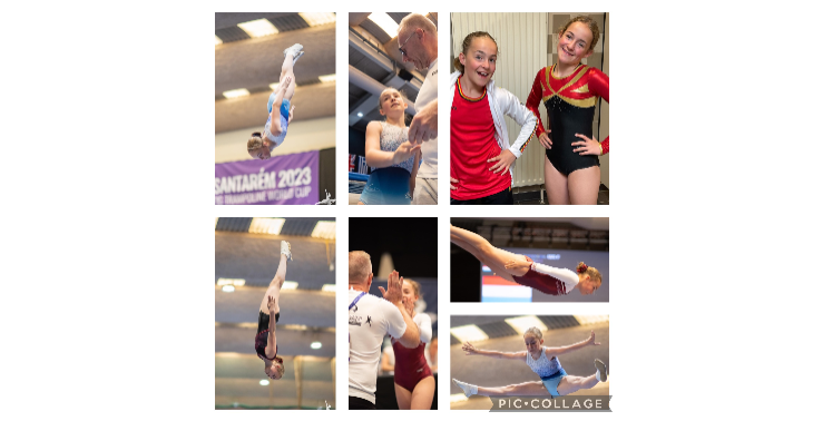 Nina en Louise gaan naar het WK trampoline!