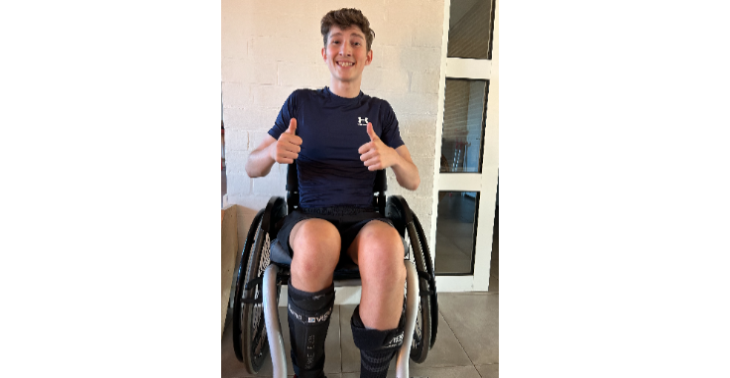 Help Jasper naar de Paralympics 2028: Doneer nu!