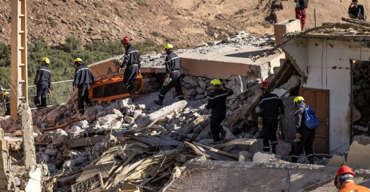 Earthquake Marrakech Marokko