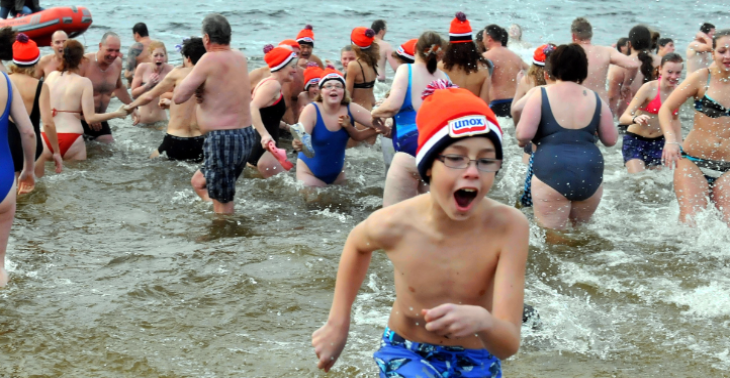 Nieuwjaarsduik Almere