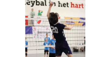 Internationaal volleybaltoernooi in Italië.