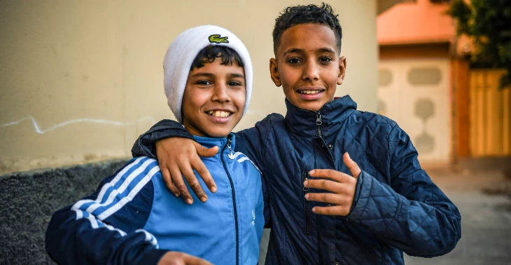 Sancta Maria Leuven steunt Marokkaanse straatkinderen