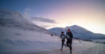 Polar Night Marathon voor Artsen zonder Grenzen 