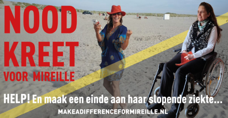 Geef Mireille haar levensreddende operatie 