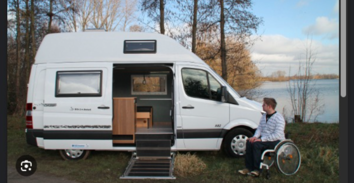 Spende für Rollstuhlplatz und Rollstuhleingang Wohnmobil