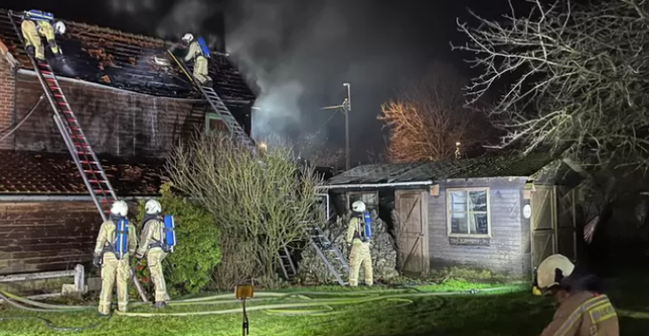 Inzamelactie woningbrand Bovekerke/Koekelare