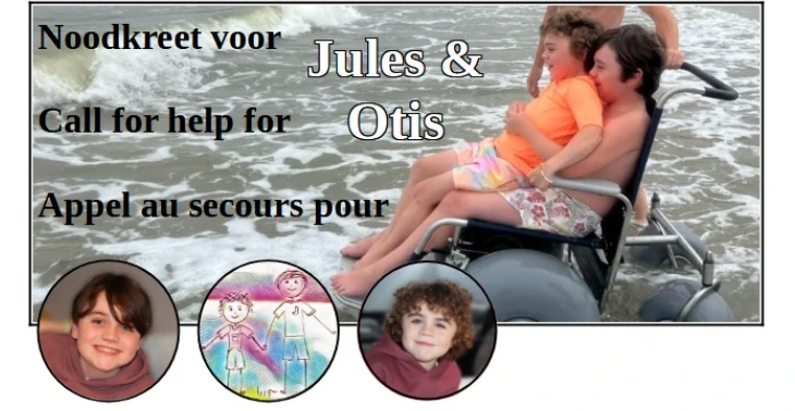 Noodkreet voor Jules &amp; Otis