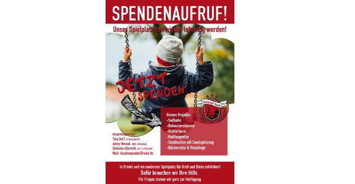 Erneuerung des Spielplatz in Predel 