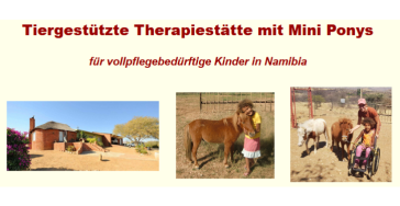 Spenden zu Thomas´ 60tem für die Tiergestützte Therapiestätte in Namibia