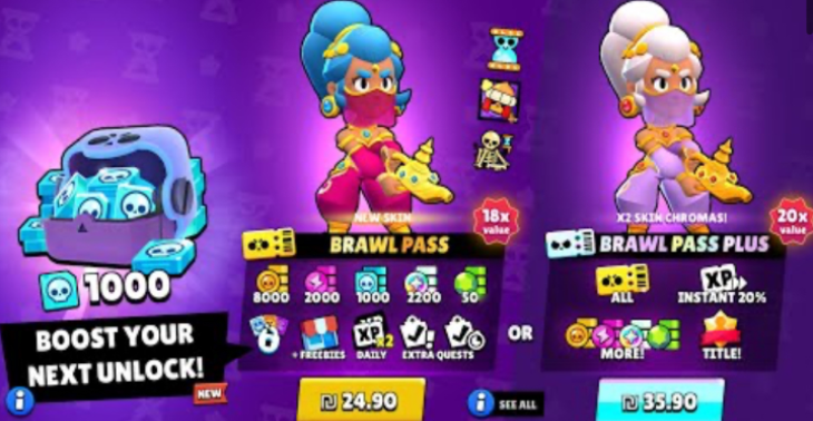 Brawl pass plus