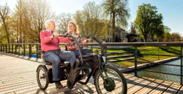 Duofiets voor Goudse kanjers met dementie