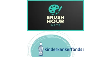 Muurschilderingen voor het kinderkankerfonds