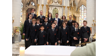 koorknapen Cantate Domino uit Aalst