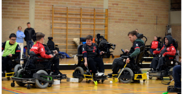 Team Belgium Powerchair Hockey road to European Championship 2024 Denmark