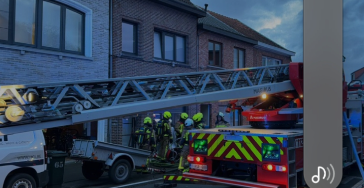 Brand van huis