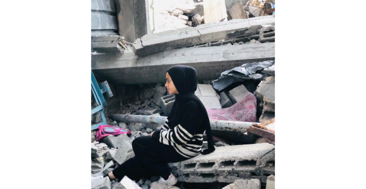 Help Tala en haar moeder uit Gaza