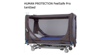 FeelSafe pro tent bed voor gezin zonder financiële middelen