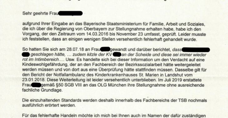 Jugendamt - Strafanzeige