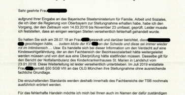Jugendamt - Strafanzeige