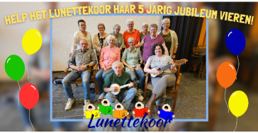 5 jarig jubileum Lunettekoor