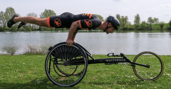 Handbike voor Ironman