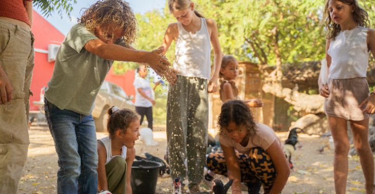 Kurá pa Kura, a Care farm for kids with mental health problems