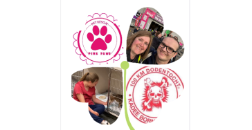 Wandelen met een warm hart voor Pink Paws Frodo