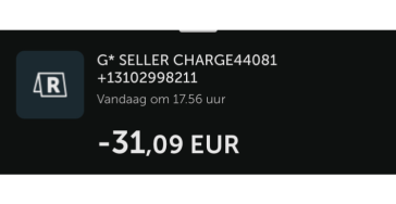 Geld verloren door oplichting