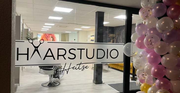 Help Haarstudio Heitse lockdown door 