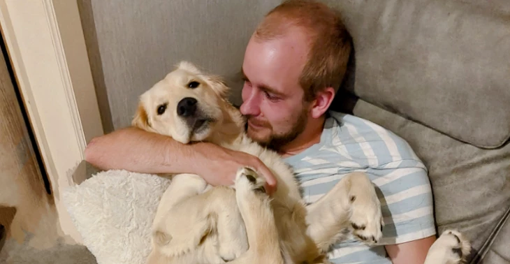 Operatie voor puppy Koda.