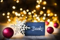 danke weihnachten