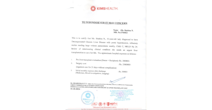 Help my mother to overcome Liver Cirrhosis