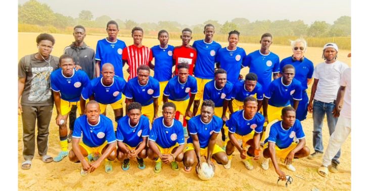 Inzamelactie Fadika Football Academy In Gambia