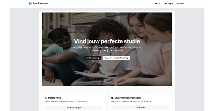 Help Studiereview groeien: verbeter studiekeuzes in Nederland!