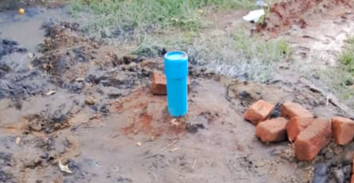 Waterpomp in Malawi Afrika